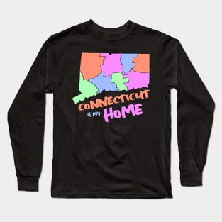 USA state: Connecticut Long Sleeve T-Shirt